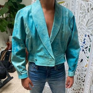 Vintage 80’s leather Vera Pelle Jacket